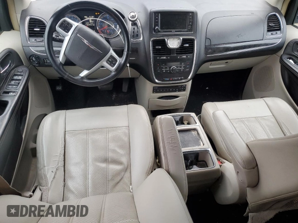 2013 Chrysler Town & Country Touring-L with VIN 2C4RC1CG8DR565461, listed as a Copart auction lot 47395965 with 132,177 mi miles and Salvage Title. Bid and sale history available at carsss.com. Image 8.