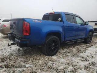 2020 Chevrolet Colorado 4WD LT z VIN 1GCGTCEN2L1138049, wystawiony jako Copart lot #85202324 z przebiegiem 84 528 mil mil oraz Szkoda całkowita • Salvage title. Historia ofert i sprzedaży dostępna na DreamBid. Obrazek 3.