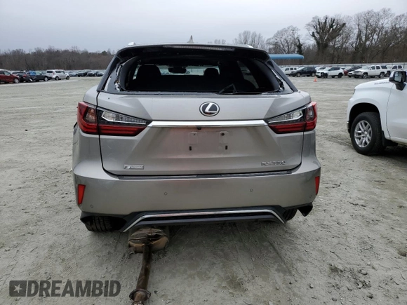 2017 Lexus RX with VIN 2T2ZZMCA2HC071528, listed as a Copart auction lot 40721553 with 46,877 mi miles. Bid and sale history available at carsss.com. Image 6.
