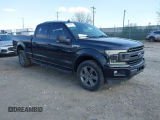 2020 Ford F-150 XL with VIN 1FTFW1E53LFC75561, listed as a IAAI auction lot 41652815 with 57,426 mi miles. Bid and sale history available at carsss.com. Image 1.