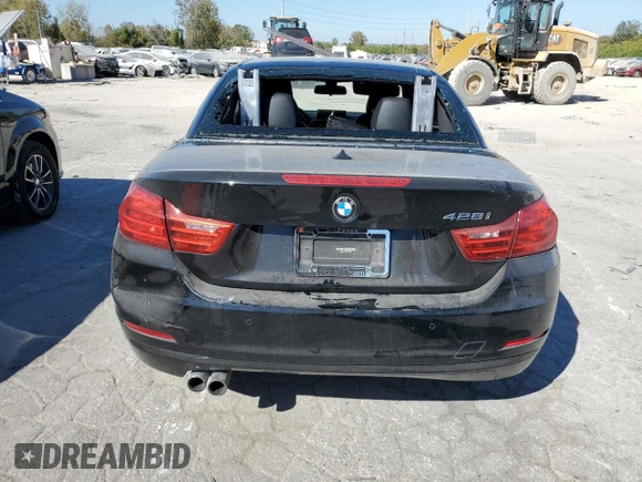 2014 BMW 4 Series 428i with VIN WBA3V7C54EJ872629, listed as a Copart auction lot 76668064 with 104,244 mi miles and Salvage title. Bid and sale history available at DreamBid. Image 6.