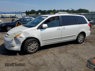 2008 Toyota Sienna XLE with VIN 5TDZK22CX8S196493, listed as a Copart auction lot 63148185 with 132,236 mi miles and Salvage title. Bid and sale history available at DreamBid. Image 1.