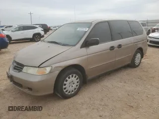 2004 Honda Odyssey LX z VIN 5FNRL18534B070104, wystawiony jako Copart lot #45205575 z przebiegiem 181 441 mil mil oraz Czysty tytuł • Clean title. Historia ofert i sprzedaży dostępna na DreamBid. Obrazek 1.