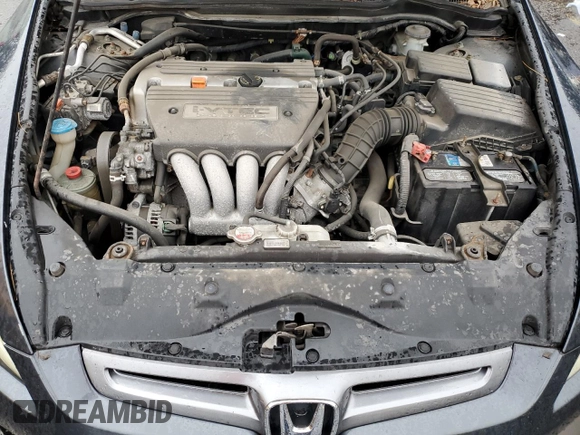 2005 Honda Accord LX with VIN 1HGCM56445A122954, listed as a Copart auction lot 73354334 with 109,368 mi miles and Salvage title. Bid and sale history available at DreamBid. Image 11.