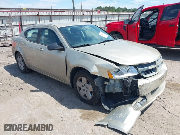 2010 Dodge Avenger SXT with VIN 1B3CC4FB0AN150202, listed as a IAAI auction lot 42027941 with 118,136 mi miles and . Bid and sale history available at DreamBid. Image 1.