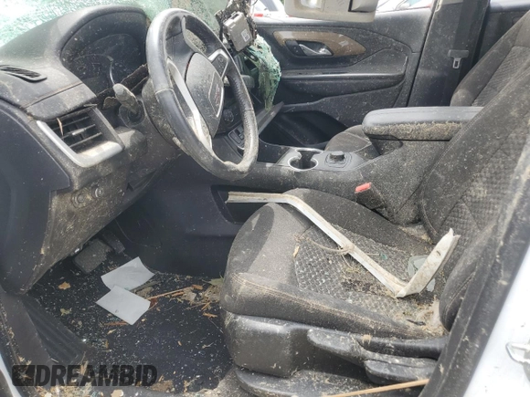 2021 GMC Terrain SLE с VIN 3GKALMEV1ML360687, выставлен на аукционе Copart как лот 58165425 с пробегом Не указан миль и Списание • Salvage title. История ставок и продаж доступна на DreamBid. Изображение 7.