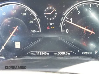 2018 BMW 7 Series 750i with VIN WBA7F0C57JGM23667, listed as a IAAI auction lot 41581035 with 113,140 mi miles and . Bid and sale history available at DreamBid. Image 7.