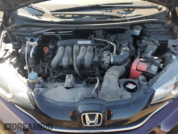 2015 Honda Fit EX-L with VIN 3HGGK5H8XFM756085, listed as a Copart auction lot 48771025 with 46,740 mi miles and Salvage Title. Bid and sale history available at carsss.com. Image 12.