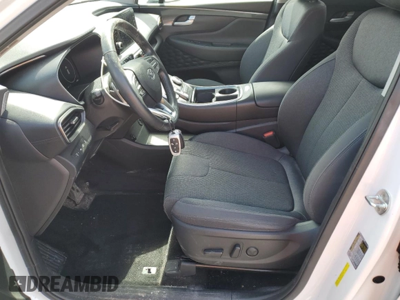 2022 Hyundai Santa Fe SEL with VIN 5NMS6DAJ6NH411044, listed as a Copart auction lot 52317385 with 44,482 mi miles and Salvage Title. Bid and sale history available at carsss.com. Image 7.