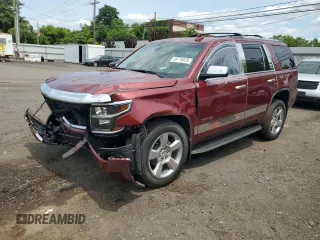 2019 Chevrolet Tahoe LT z VIN 1GNSKBKC0KR297105, wystawiony jako Copart lot #58776825 z przebiegiem Nie podano mil oraz Szkoda całkowita • Salvage title. Historia ofert i sprzedaży dostępna na DreamBid. Obrazek 1.
