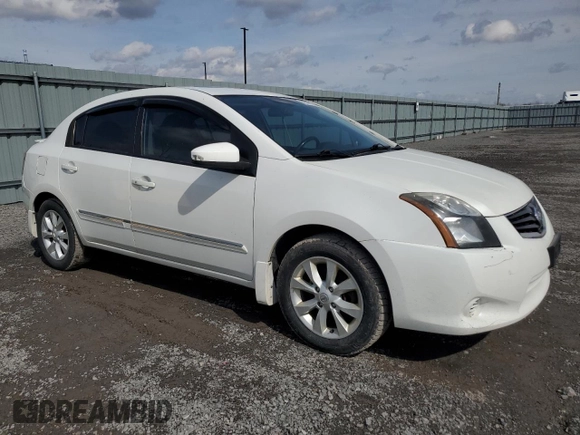 2012 Nissan Sentra S with VIN 3N1AB6AP7CL615541, listed as a Copart auction lot 51577105 with 217,449 mi miles and Clean title. Bid and sale history available at DreamBid. Image 4.