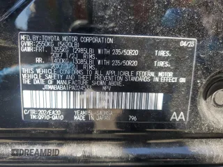 2023 Subaru Solterra Limited z VIN JTMABABA1PA024533, wystawiony jako Copart lot #54735625 z przebiegiem 7604 mil mil oraz Szkody całkowita. Historia ofert i sprzedaży dostępna na DreamBid. Obrazek 14.