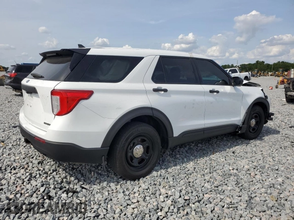 2021 Ford Police Interceptor Utility z VIN 1FM5K8AW2MNA14746, wystawiony jako Copart lot #50675495 z przebiegiem Nie podano mil oraz Nie do naprawy • Non repairable. Historia ofert i sprzedaży dostępna na DreamBid. Obrazek 3.
