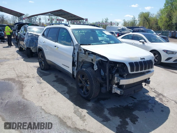 2020 Jeep Cherokee Altitude with VIN 1C4PJMLN7LD554191, listed as a IAAI auction lot 41975413 with 55,923 mi miles. Bid and sale history available at carsss.com. Image 1.