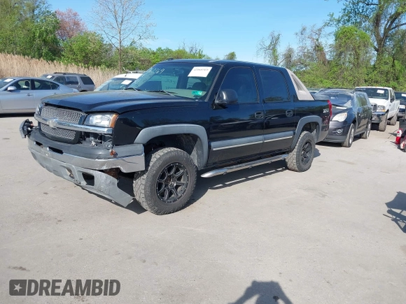 2003 Chevrolet Avalanche with VIN 3GNEK13T33G332498, listed as a IAAI auction lot 42060369 with 176,196 mi miles. Bid and sale history available at carsss.com. Image 2.