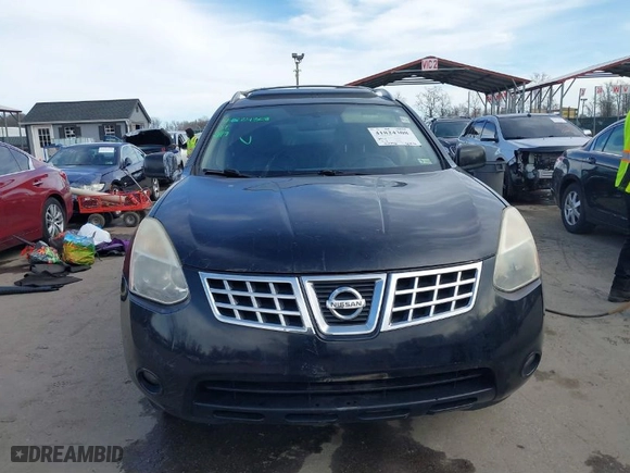 2009 Nissan Rogue SL with VIN JN8AS58V29W443020, listed as a IAAI auction lot 41824308 with 184,596 mi miles. Bid and sale history available at carsss.com. Image 12.