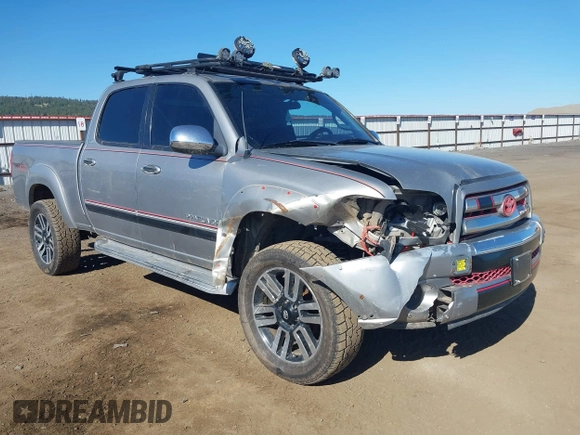 2004 Toyota Tundra SR5 with VIN 5TBDT44154S455442, listed as a IAAI auction lot 42081700 with 245,608 mi miles and . Bid and sale history available at DreamBid. Image 1.