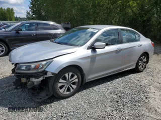 2014 Honda Accord LX z VIN 1HGCR2F34EA233303, wystawiony jako Copart lot #57420805 z przebiegiem 65 274 mil mil oraz Szkoda całkowita • Salvage title. Historia ofert i sprzedaży dostępna na DreamBid. Obrazek 1.