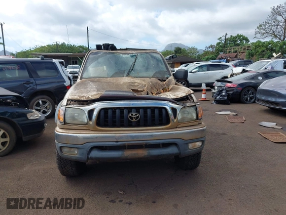 2001 Toyota Tacoma with VIN 5TEHN72N41Z859518, listed as a IAAI auction lot 41635686 with 165,602 mi miles and . Bid and sale history available at carsss.com. Image 12.