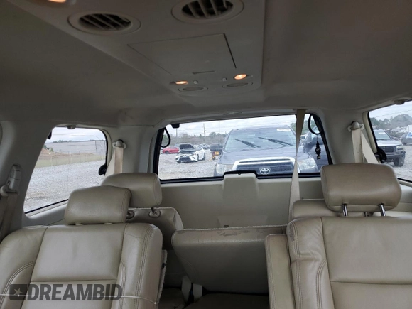 2010 Infiniti QX56 with VIN 5N3ZA0NE7AN901169, listed as a Copart auction lot 46459555 with 210,210 mi miles and Salvage Title. Bid and sale history available at DreamBid. Image 10.