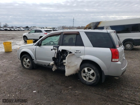 2007 Saturn VUE V6 with VIN 5GZCZ53457S842148, listed as a Copart auction lot 45662575 with 0 mi miles and Salvage Title. Bid and sale history available at carsss.com. Image 2.