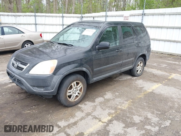 2003 Honda CR-V EX with VIN SHSRD78823U161401, listed as a IAAI auction lot 42211722 with 230,486 mi miles and . Bid and sale history available at carsss.com. Image 2.