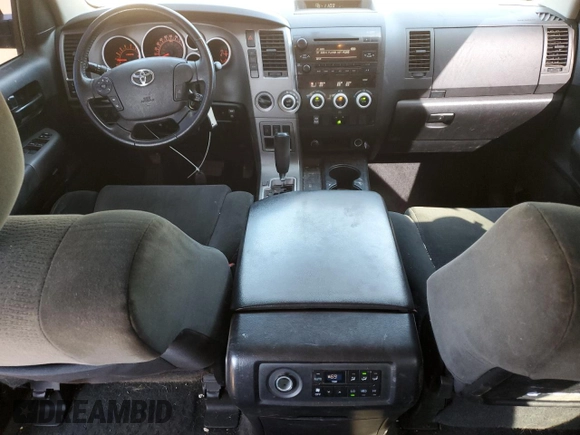 2011 Toyota Sequoia SR5 with VIN 5TDBY5G14BS045858, listed as a Copart auction lot 43820755 with 191,424 mi miles and Salvage Title. Bid and sale history available at carsss.com. Image 8.