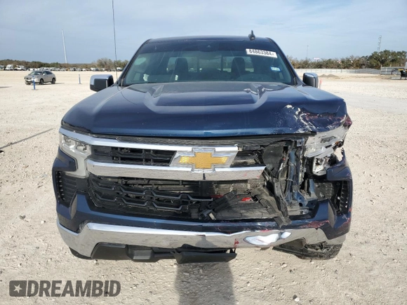 2022 Chevrolet Silverado 1500 LT with VIN 2GCPACED9N1506432, listed as a Copart auction lot 84863384 with 24,695 mi miles and Salvage Title. Bid and sale history available at carsss.com. Image 5.