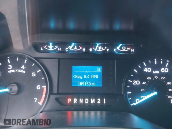 2019 Ford F-250 XL with VIN 1FT7W2A66KEF60607, listed as a IAAI auction lot 42121732 with 109,159 mi miles and . Bid and sale history available at DreamBid. Image 7.