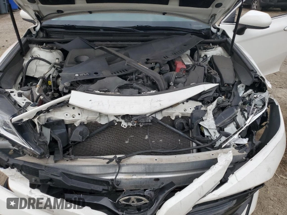 2020 Toyota Camry LE with VIN 4T1C11AKXLU376293, listed as a Copart auction lot 50432975 with 91,880 mi miles and Salvage Title. Bid and sale history available at carsss.com. Image 12.