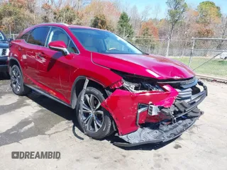 2017 Lexus RX with VIN 2T2ZZMCA1HC084089, listed as a IAAI auction lot 41908083 with 67,028 mi miles. Bid and sale history available at carsss.com. Image 1.