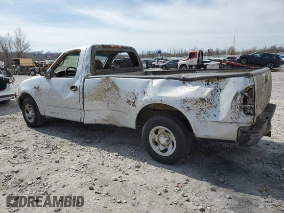 2001 Ford F-150 XL z VIN 2FTZF17261CA31704, wystawiony jako Copart lot #49744315 z przebiegiem 165 613 mil mil oraz Szkoda całkowita • Salvage title. Historia ofert i sprzedaży dostępna na DreamBid. Obrazek 2.