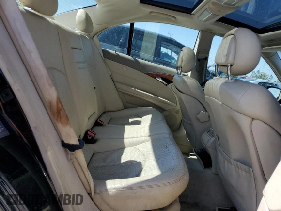 2003 Mercedes-Benz E-Class 3.2L with VIN WDBUF65J03X110125, listed as a Copart auction lot 70762014 with 389,223 mi miles and Clean Title. Bid and sale history available at carsss.com. Image 10.