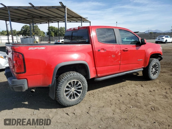 2019 Chevrolet Colorado 4WD ZR2 z VIN 1GCGTEEN2K1183731, wystawiony jako Copart lot #81519184 z przebiegiem 95 485 mil mil oraz Szkoda całkowita • Salvage title. Historia ofert i sprzedaży dostępna na DreamBid. Obrazek 3.