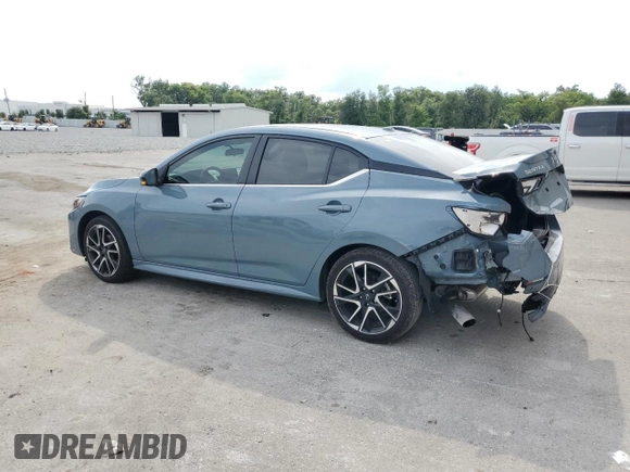 2024 Nissan Sentra SR with VIN 3N1AB8DV0RY358384, listed as a Copart auction lot 55719145 with 3,132 mi miles and Salvage title. Bid and sale history available at DreamBid. Image 2.