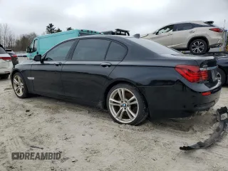 2013 BMW 7 Series 750Li xDrive с VIN WBAYF8C58DD141496, выставлен на аукционе Copart как лот 49923365 с пробегом 141 620 миль миль и Чистый • Clean title. История ставок и продаж доступна на DreamBid. Изображение 2.