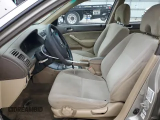2003 Honda Civic LX with VIN 2HGES16553H531785, listed as a Copart auction lot 52609775 with 269,659 mi miles and Salvage Title. Bid and sale history available at DreamBid. Image 7.