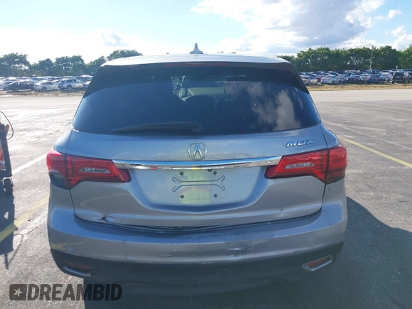2016 Acura MDX w/Tech with VIN 5FRYD3H46GB004113, listed as a IAAI auction lot 41671704 with 141,476 mi miles. Bid and sale history available at carsss.com. Image 16.