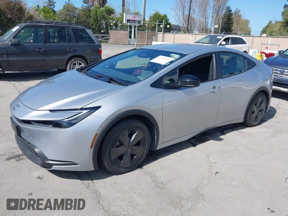 2024 Toyota Prius LE with VIN JTDACAAU3R3024761, listed as a IAAI auction lot 41992059 with 14,119 mi miles and . Bid and sale history available at DreamBid. Image 18.