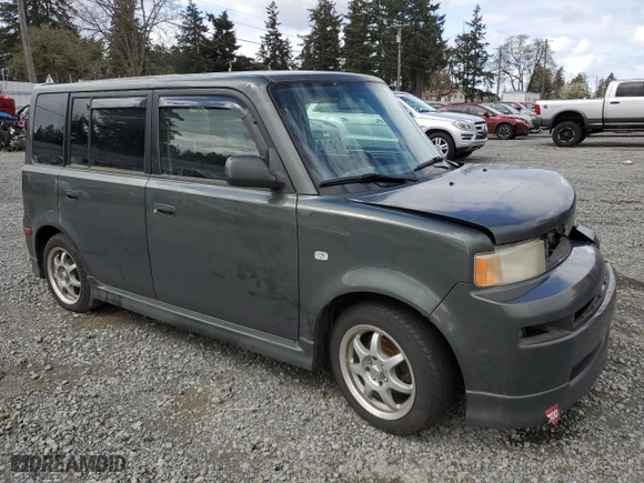 2006 Scion xB with VIN JTLKT334664052027, listed as a Copart auction lot 52971085 with 215,588 mi miles and Salvage Title. Bid and sale history available at carsss.com. Image 4.