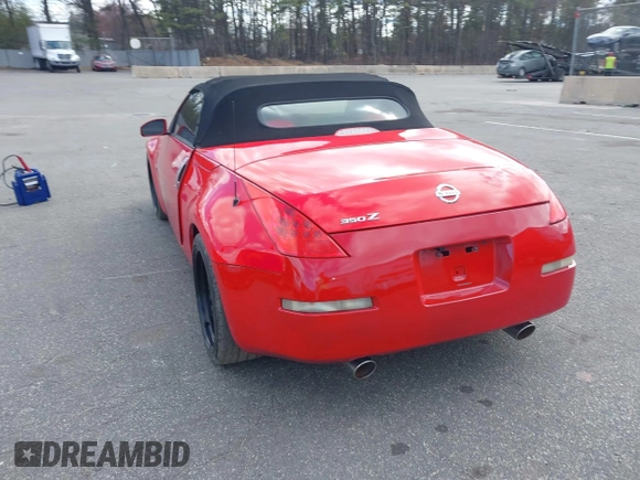 2008 Nissan 350Z Touring with VIN JN1BZ36A08M850394, listed as a IAAI auction lot 42063210 with 108,249 mi miles. Bid and sale history available at carsss.com. Image 3.