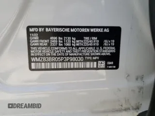 2023 MINI Countryman Cooper S with VIN WMZ83BR05P3P98030, listed as a Copart auction lot 71429184 with 23,189 mi miles and Salvage title. Bid and sale history available at DreamBid. Image 12.