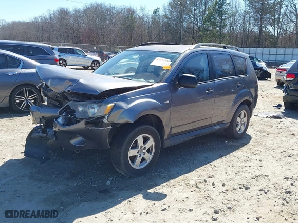 2009 Mitsubishi Outlander ES with VIN JA4LT21W59Z006995, listed as a IAAI auction lot 41639949 with 216,605 mi miles. Bid and sale history available at carsss.com. Image 17.