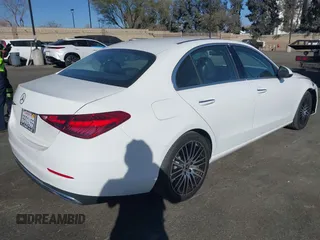 2022 Mercedes-Benz C 300 with VIN W1KAF4GB4NR020021, listed as a IAAI auction lot 41412120 with 14,430 mi miles and . Bid and sale history available at DreamBid. Image 4.
