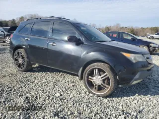2009 Acura MDX Technology with VIN 2HNYD28449H532090, listed as a Copart auction lot 86586214 with 212,113 mi miles and Salvage Title. Bid and sale history available at DreamBid. Image 4.