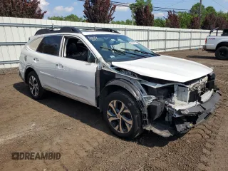 2020 Subaru Outback Limited with VIN 4S4BTANC0L3225610, listed as a Copart auction lot 61607375 with Not provided miles and Salvage title. Bid and sale history available at DreamBid. Image 4.