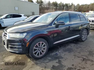 2018 Audi Q7 Premium Plus with VIN WA1LHAF75JD018143, listed as a Copart auction lot 46616865 with 118,985 mi miles and Salvage Title. Bid and sale history available at carsss.com. Image 1.