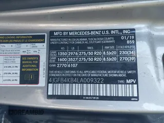 2020 Mercedes-Benz GLE 350 z VIN 4JGFB4KB4LA009322, wystawiony jako IAAI lot #40266912 z przebiegiem Nie podano mil oraz . Historia ofert i sprzedaży dostępna na DreamBid. Obrazek 9.