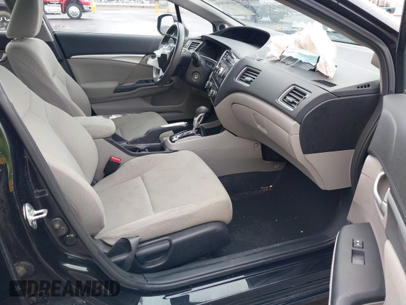 2013 Honda Civic EX with VIN 19XFB2F89DE224703, listed as a IAAI auction lot 41969930 with 109,009 mi miles and . Bid and sale history available at DreamBid. Image 5.