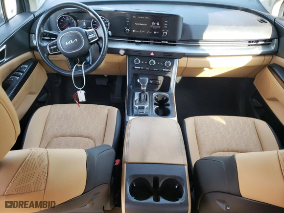 2023 Kia Carnival LX with VIN KNDNB4H34P6263346, listed as a Copart auction lot 72057244 with 124,347 mi miles and Salvage Title. Bid and sale history available at carsss.com. Image 8.
